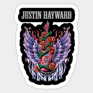 JUSTIN HAYWARD VTG Sticker